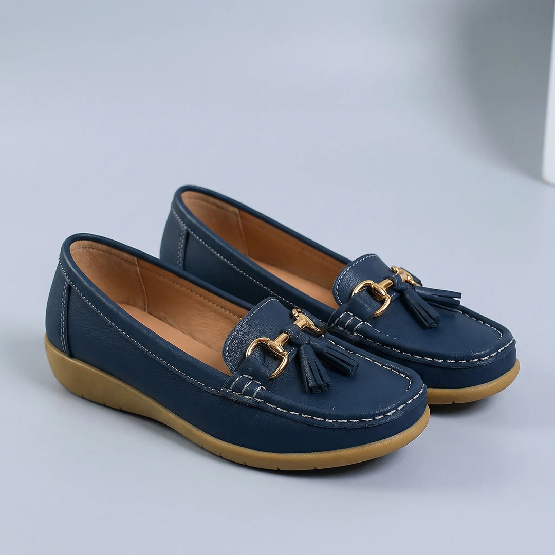 Loafelle - Mocassino basso con nappine