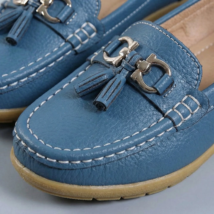 Loafelle - Mocassino basso con nappine