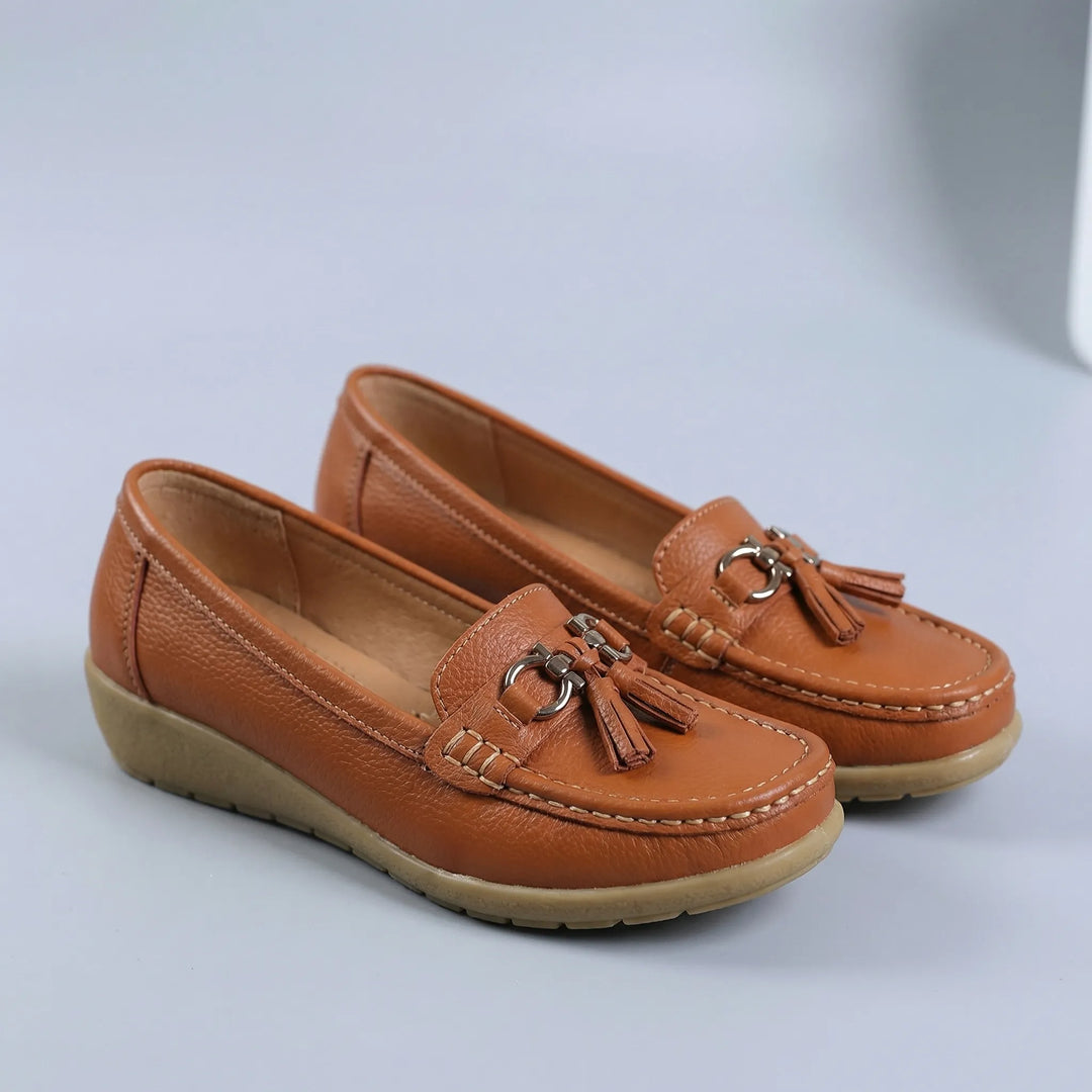 Loafelle - Mocassino basso con nappine