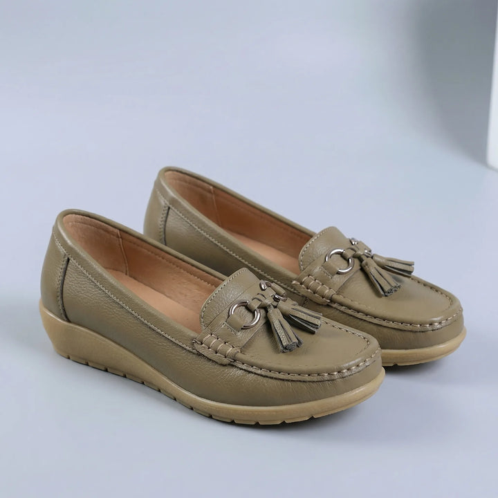 Loafelle - Mocassino basso con nappine