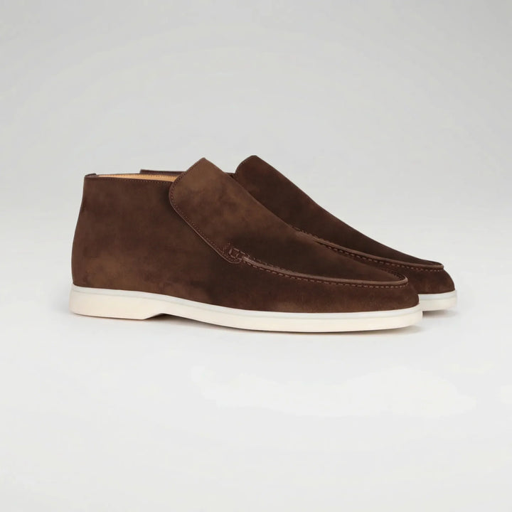 Loafique - Mocassino Chukka in camoscio senza lacci