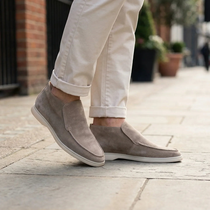 Loafique - Mocassino Chukka in camoscio senza lacci