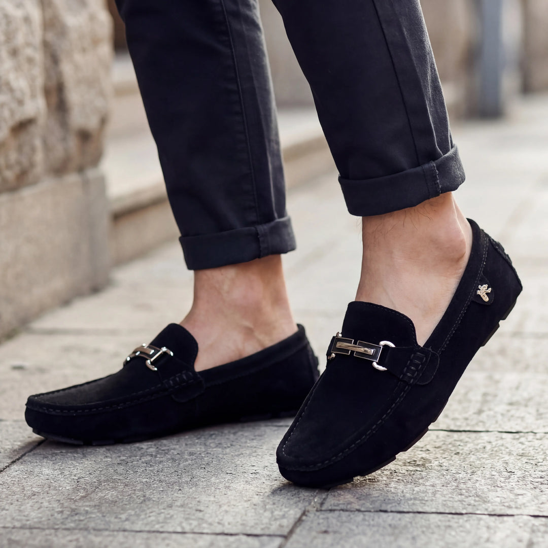 Loaveno - Mocassino slip-on con dettagli in metallo