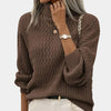 Maglione Collo Alto Argyle Classico per Donne