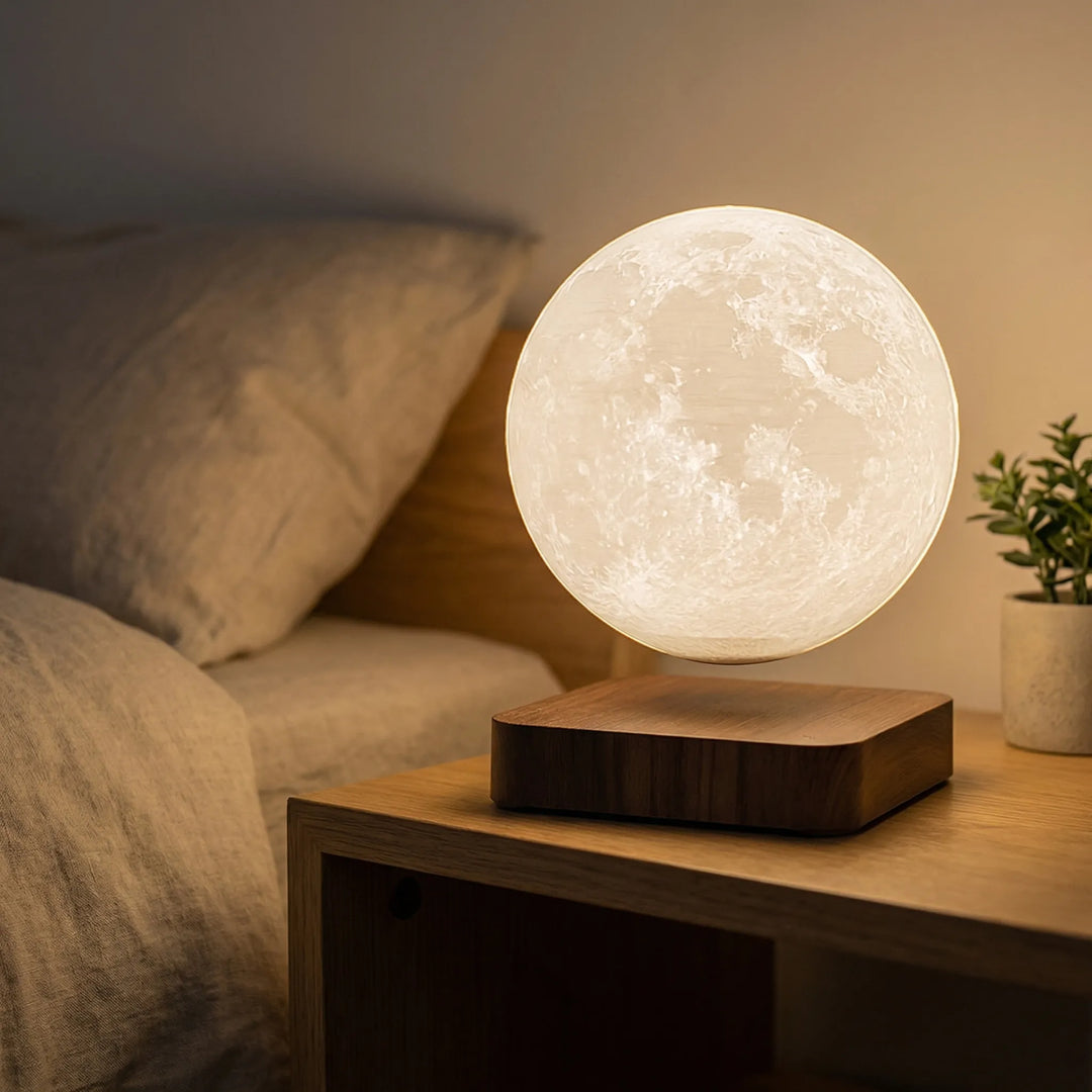 Lunarvex - Lampada lunare a LED a levitazione magnetica