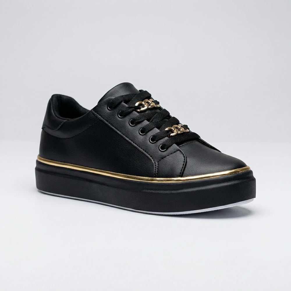 Luncera - Sneakers basse alla moda con lacci