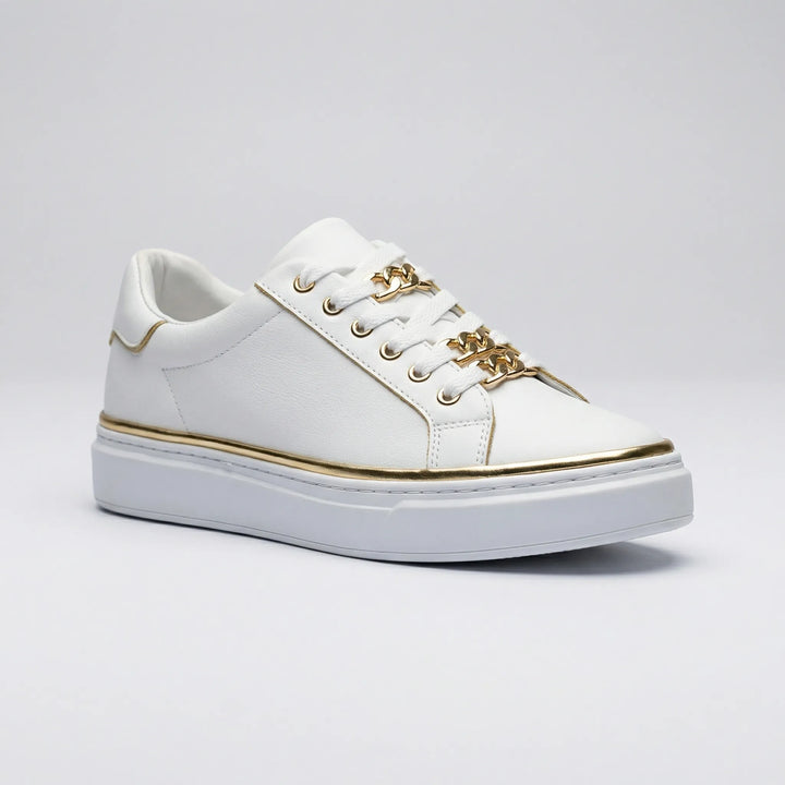 Luncera - Sneakers basse alla moda con lacci