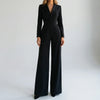 Tuta Tailored a Misura a Manicotto Lungo Gamba Larga