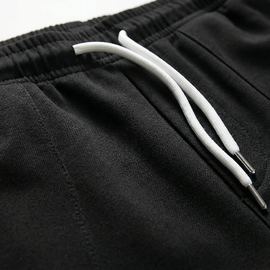 Luxtrend - Pantaloni a gamba dritta con elastico in vita