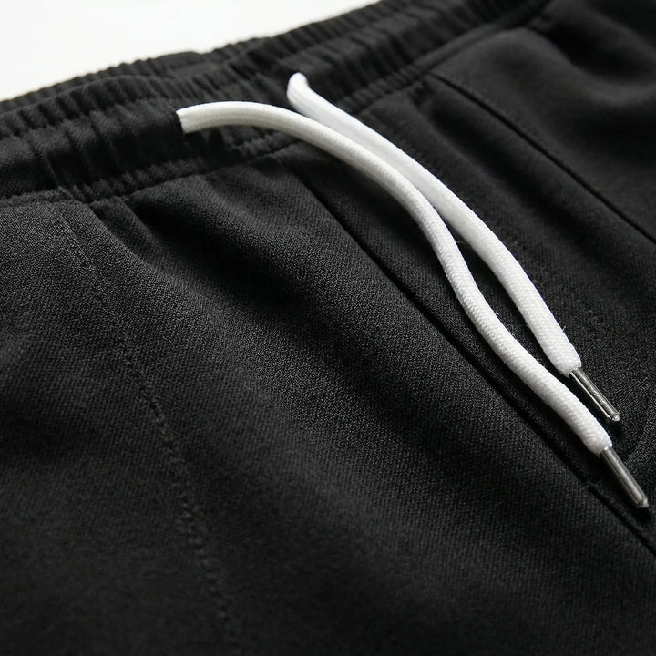 Luxtrend - Pantaloni a gamba dritta con elastico in vita