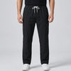 Pantaloni Uomo Gamba Dritta con Vita Elastica