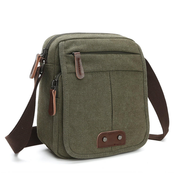 Eloy - Borsa a tracolla in tela (unisex)