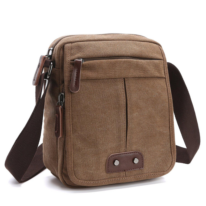 Eloy - Borsa a tracolla in tela (unisex)