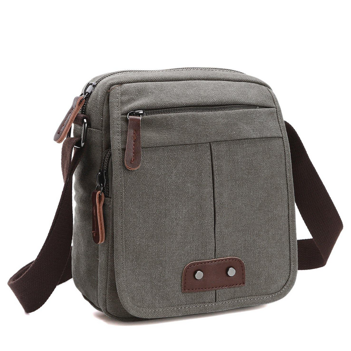 Eloy - Borsa a tracolla in tela (unisex)