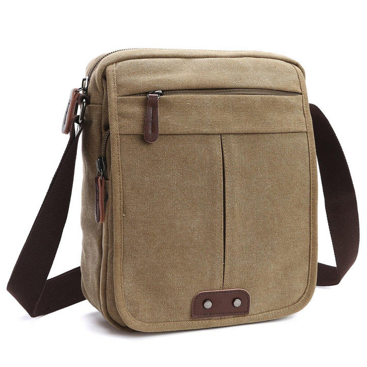 Eloy - Borsa a tracolla in tela (unisex)