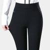 Pantaloni elasticizzati a vita alta con vestibilità comoda