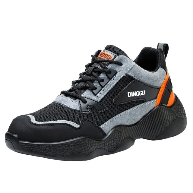 SolidComfort – Sneakers da lavoro con puntale in acciaio