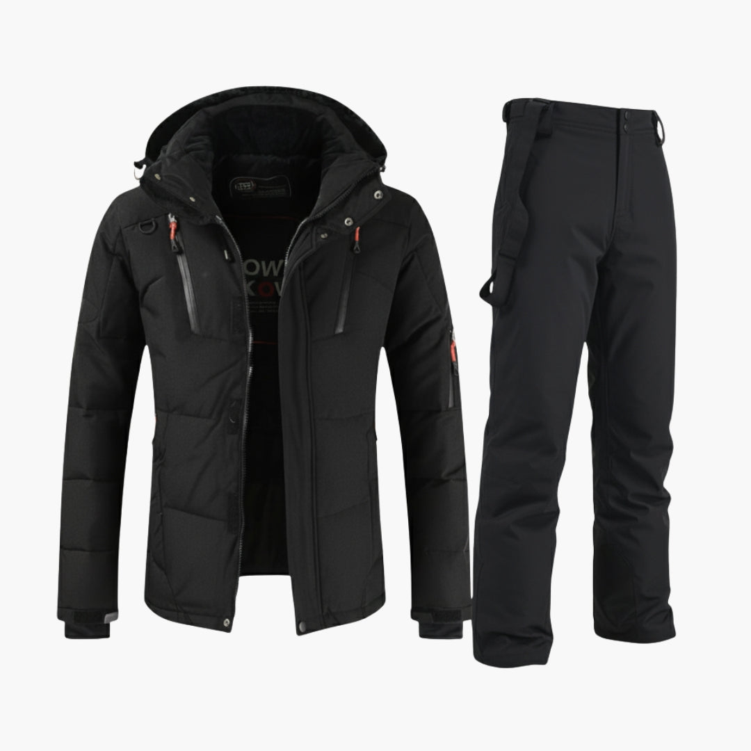 Set da Sci per Uomo – Giacca con Cappuccio e Pantaloni