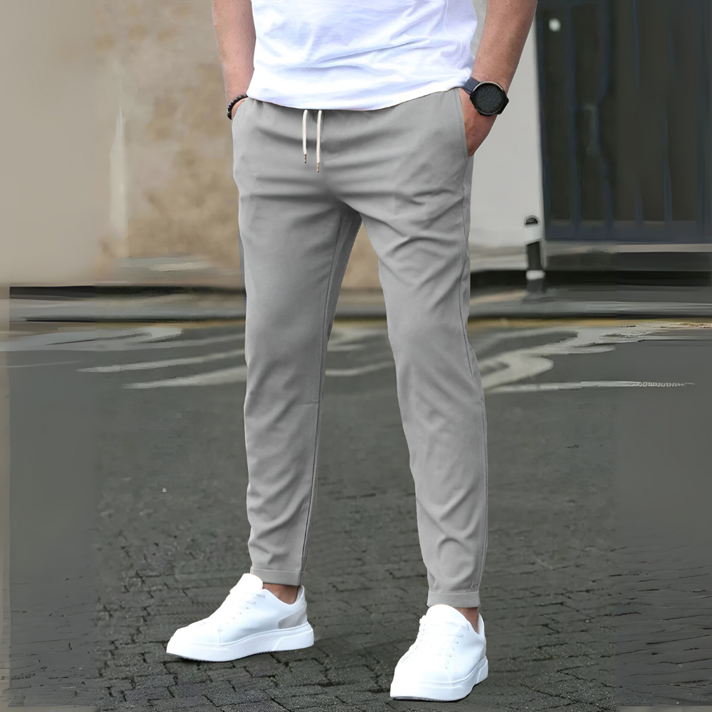 Pantaloni Con Cordino Slim Fit Per Uomo