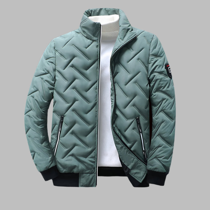 Giacca Windbreaker a Zip Completa da Uomo