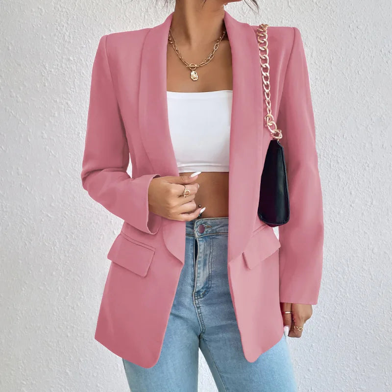 Athena – Blazer monopetto foderato da donna