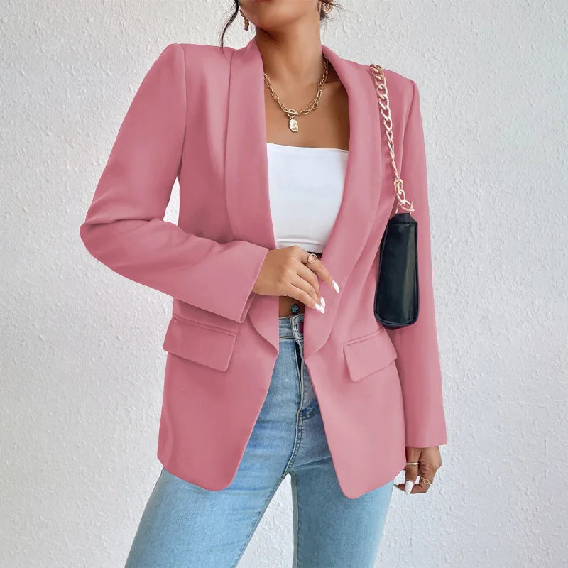 Athena – Blazer monopetto foderato da donna