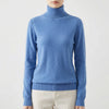 Maglione Collo Alto Fine in Misura Slim per Donne