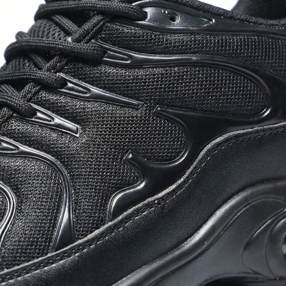 Nexorun - Scarpa antinfortunistica leggera nera con lacci