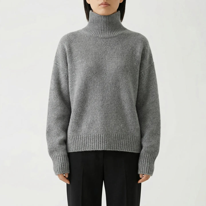 Novexa - Maglione a collo alto dalla vestibilità comoda