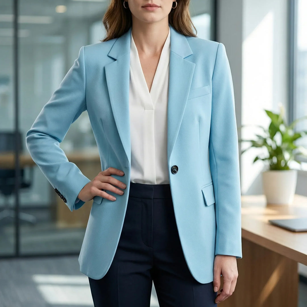 Novina - Blazer monopetto con revers a tacca