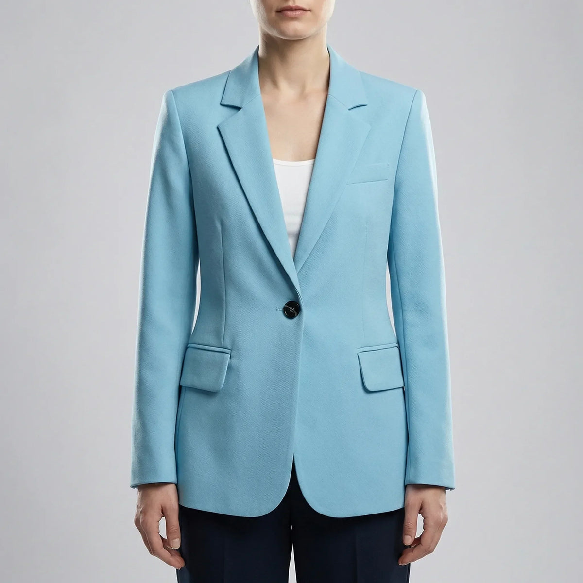 Blazer a Rever Single-Breasted