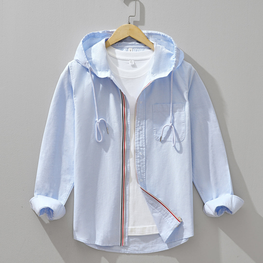 Giacca con cappuccio in cotone egiziano Beckham