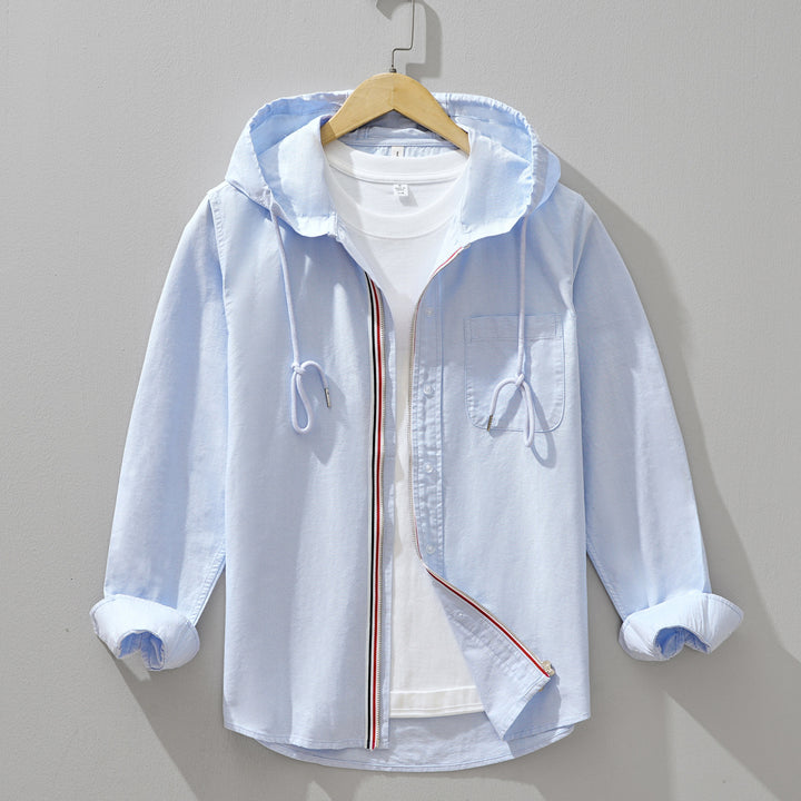Giacca con cappuccio in cotone egiziano Beckham
