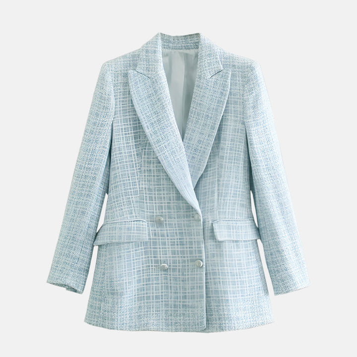 Elegante blazer in tweed da donna: raffinatezza senza tempo per ogni occasione