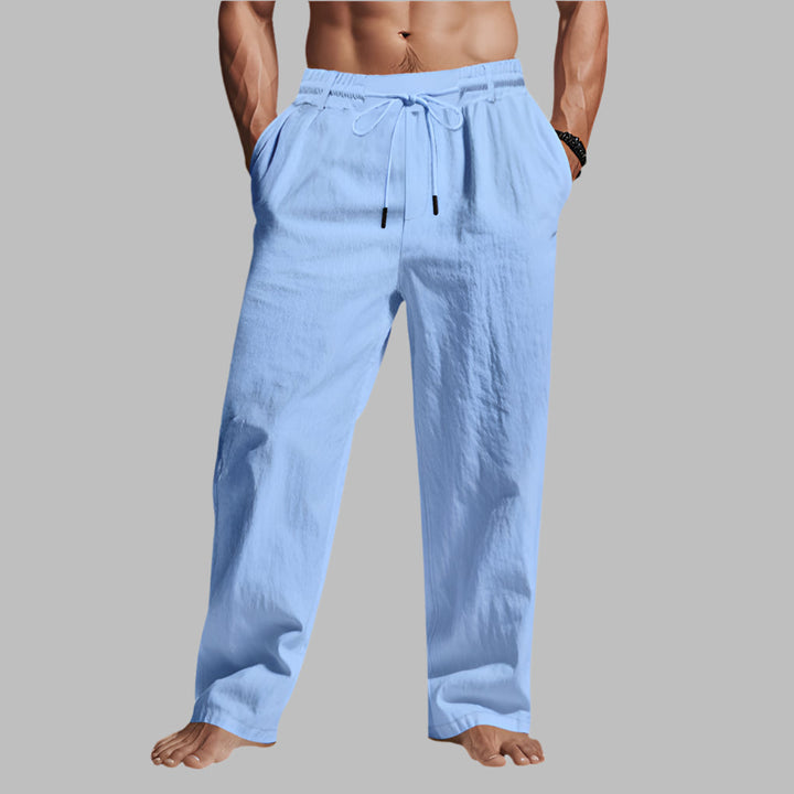 Pantaloni morbidi con coulisse regolabile da uomo