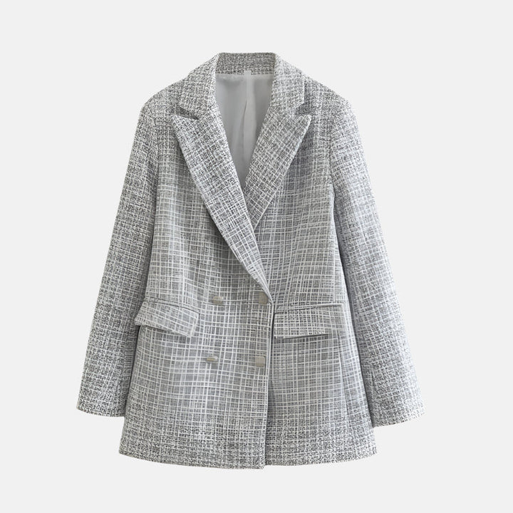 Elegante blazer in tweed da donna: raffinatezza senza tempo per ogni occasione