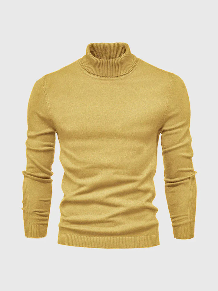 Maglione Collo Alto Uomo – Lavabile e Versatile
