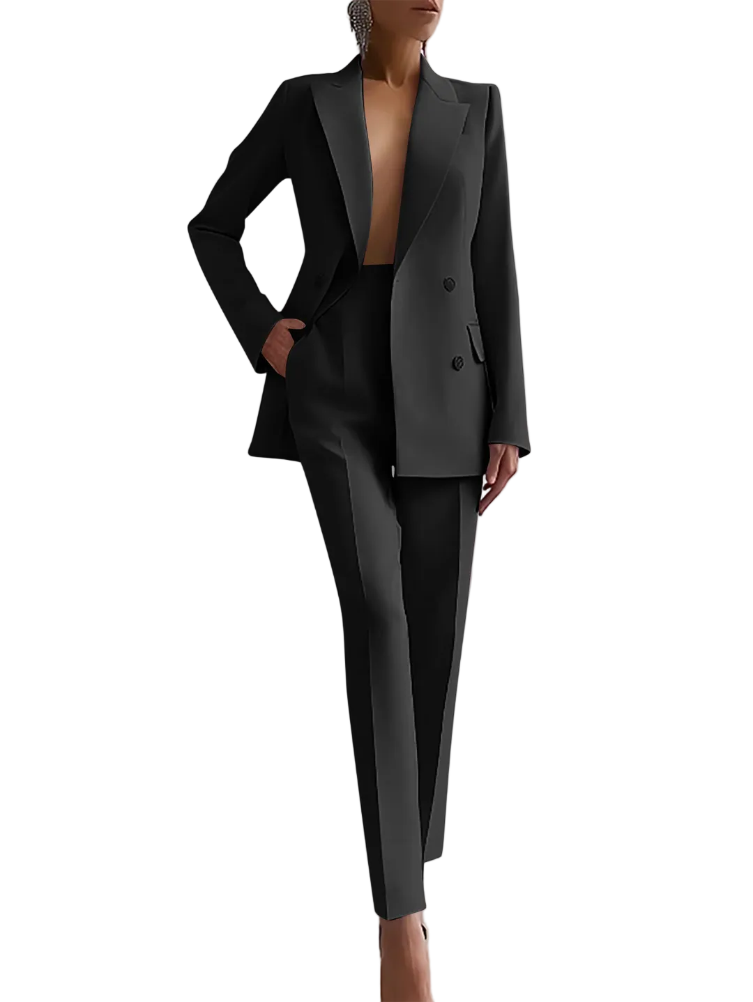 Set Blazer Elegante Due Pezzi per Donne