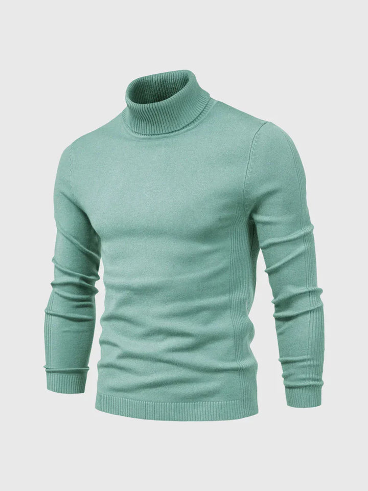 Maglione Collo Alto Uomo – Lavabile e Versatile