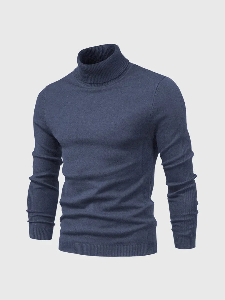 Maglione Collo Alto Uomo – Lavabile e Versatile