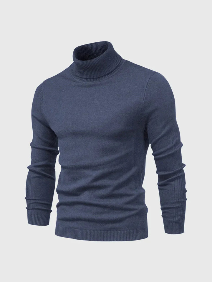Maglione Collo Alto Uomo – Lavabile e Versatile