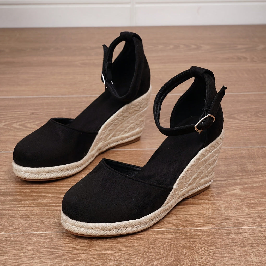 Sandali con zeppa a piattaforma da donna