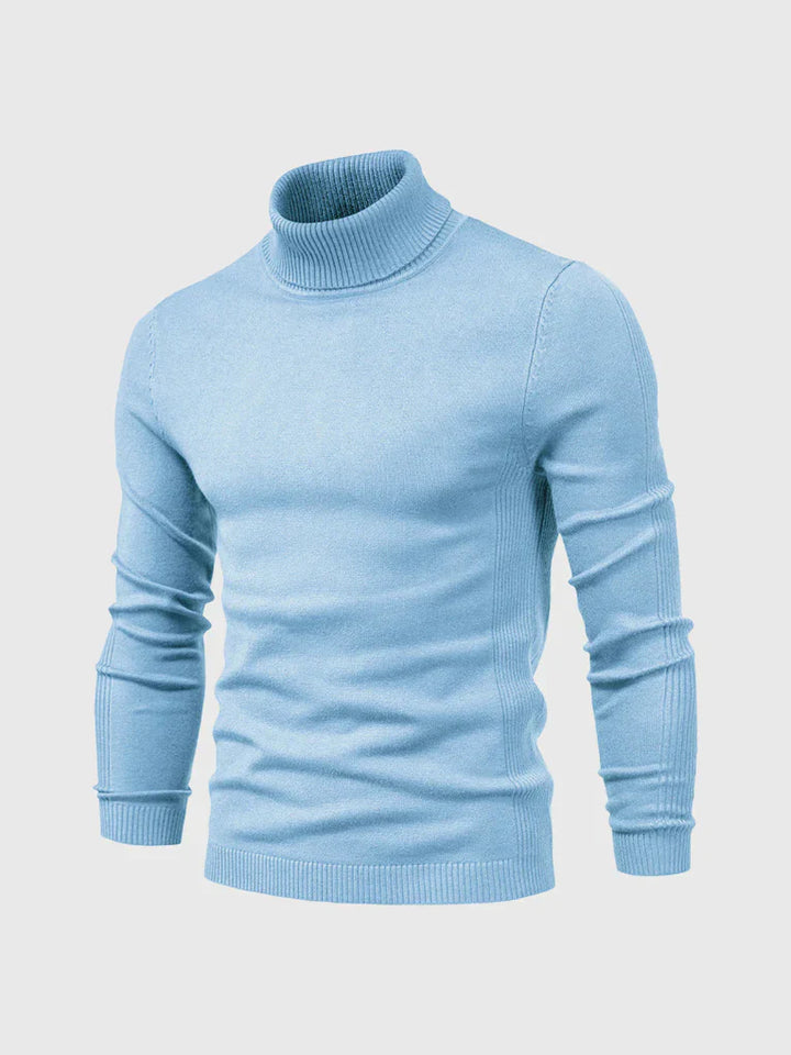 Maglione Collo Alto Uomo – Lavabile e Versatile