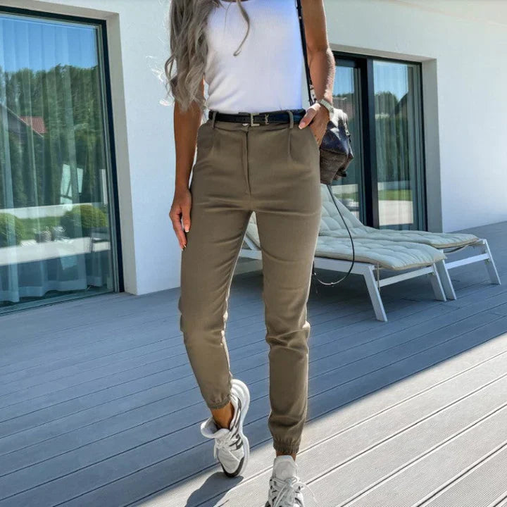 Pantaloni skinny elasticizzati da donna