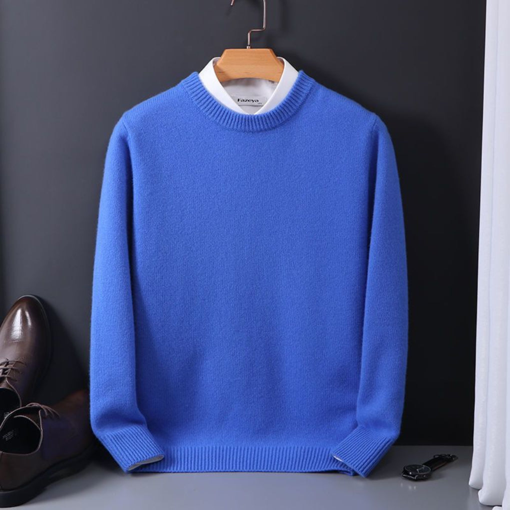 Maglione da uomo oversize in lana pregiata