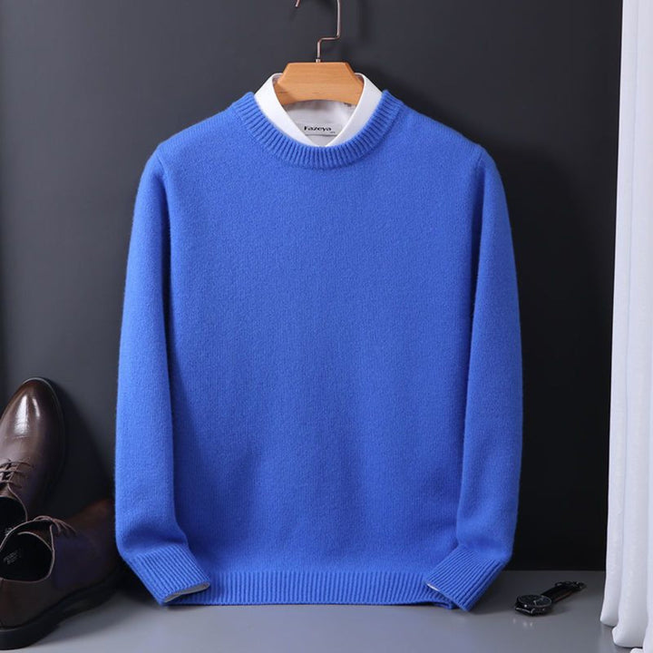 Maglione da uomo oversize in lana pregiata