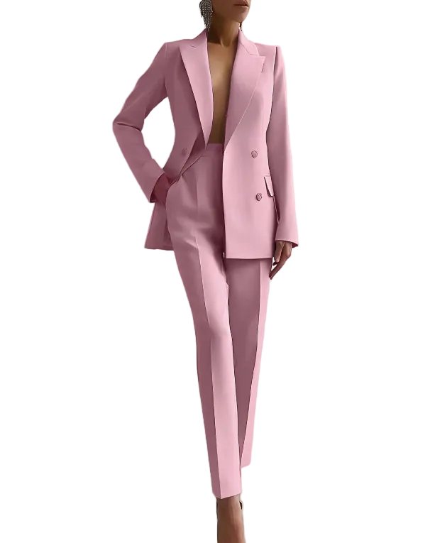 Set Blazer Elegante Due Pezzi per Donne