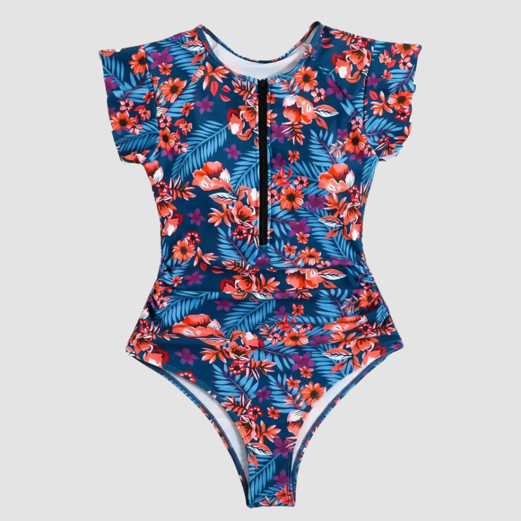 Costume da Bagno Intero con Zipper per Donne