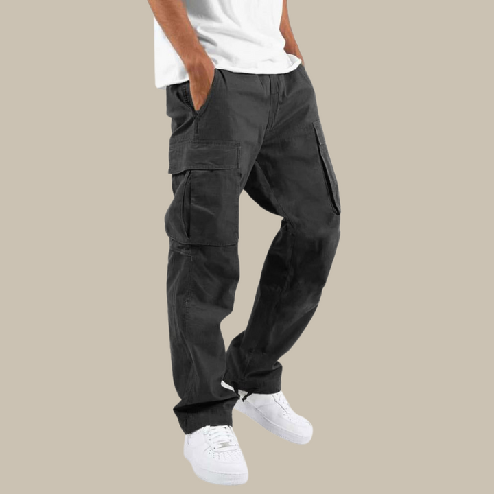 Pantaloni Cargo Flessibili e Confortevoli per Uomini