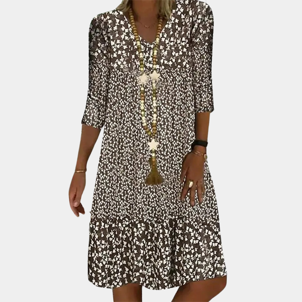 Elegante abito estivo midi da donna
